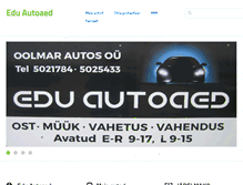 Tablet Screenshot of eduauto.ee